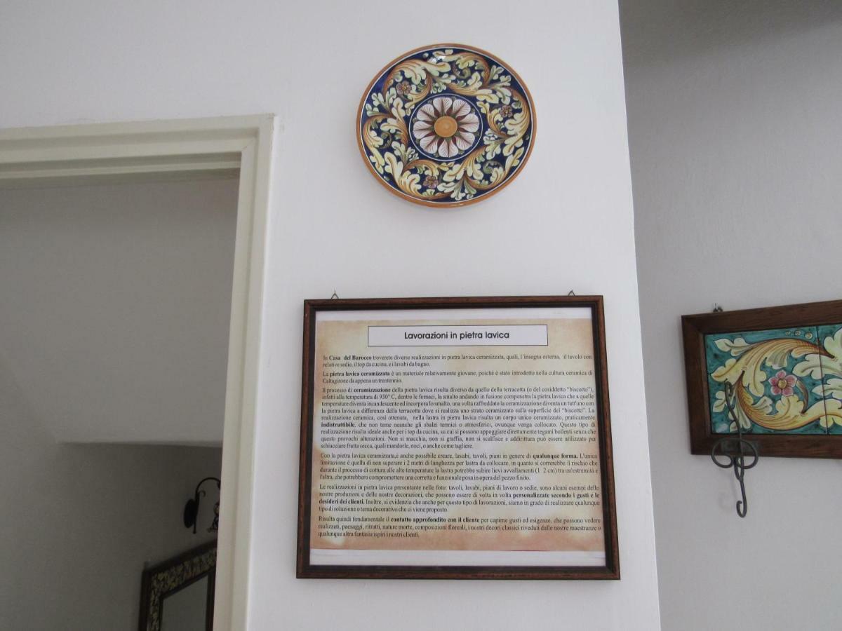 Casa Del Barocco Caltagirone Villa Kültér fotó